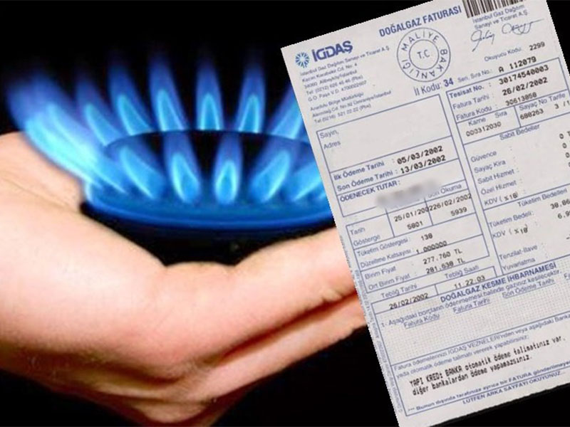 doğalgaz faturası